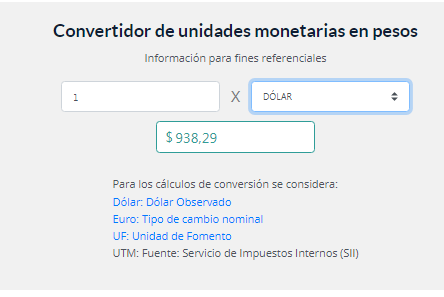 Así se cotiza el peso chileno frente al dólar este #6May Así se cotiza el peso chileno frente al dólar este #6May