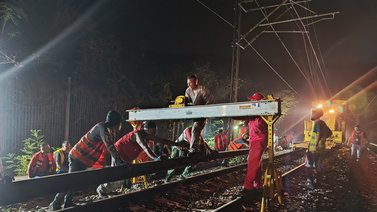 Restablecen servicio del ferrocarril en el tramo Caracas-Cua este #5May