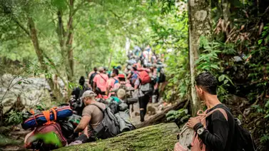 Rescatan a venezolano con las piernas fracturadas en selva del Darién (+VIDEO) Rescatan a venezolano con las piernas fracturadas en selva del Darién (+VIDEO)