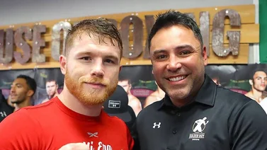 ¡Qué lío! "Canelo" Álvarez y Óscar de la Hoya se enzarzan en fuerte discusión