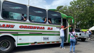 Suspenden el servicio de transporte interurbano en la frontera