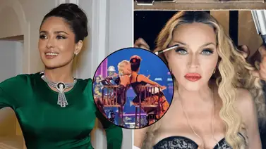 Madonna cierra sus conciertos en México junto a Salma Hayek (+Video) Madonna cierra sus conciertos en México junto a Salma Hayek (+Video)