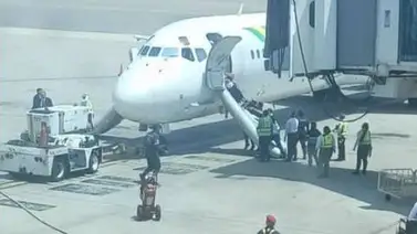 ¿Qué pasó con el avión evacuado este domingo en Maiquetía? (+Fotos) ¿Qué pasó con el avión evacuado este domingo en Maiquetía? (+Fotos)