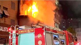 Diez muertos tras incendio en Brasil este #26Abr