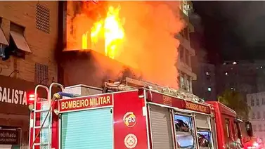 Diez muertos tras incendio en Brasil este #26Abr Diez muertos tras incendio en Brasil este #26Abr