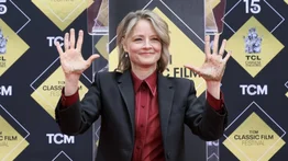 Jodie Foster dejó su huella en el Paseo de la Fama (+Fotos)