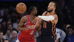 NBA: Los Knicks viajan a Filadelfia con medio camino hecho