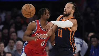 NBA: Los Knicks viajan a Filadelfia con medio camino hecho