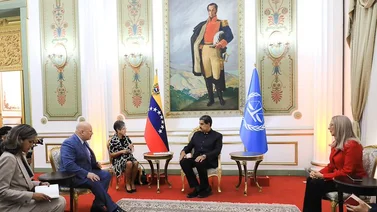Presidente Maduro recibe en Miraflores al Fiscal de la CPI