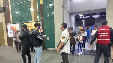 Desalojan a 38 buhoneros del Metro de Caracas Desalojan a 38 buhoneros del Metro de Caracas