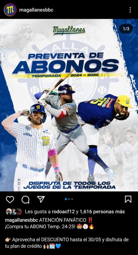 LVBP: Navegantes del Magallanes inicia preventa de abonos para la 2024-2025 LVBP: Navegantes del Magallanes inicia preventa de abonos para la 2024-2025