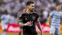 Messi recibe el premio al mejor de la semana en la MLS