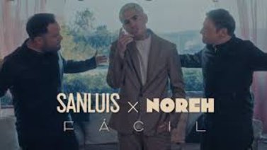 “Fácil” de San Luis y Noreh se posiciona globalmente en 24 horas