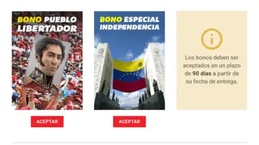 Sistema Patria inicia el pago del bono "Victoria del Pueblo" de abril (+Monto) Sistema Patria inicia el pago del bono "Victoria del Pueblo" de abril (+Monto)