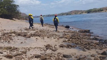 Continua búsqueda de ciclista que cayó al río mientras era atacado por avispas (+FOTOS)