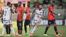 El brasileño Hulk regaló unos “tacos” a Luis Casiani, jugador del Caracas FC El brasileño Hulk regaló unos “tacos” a Luis Casiani, jugador del Caracas FC