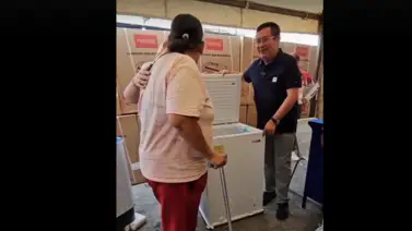 Familias recibieron cocinas, aires acondicionados y TV a través de esta misión Familias recibieron cocinas, aires acondicionados y TV a través de esta misión