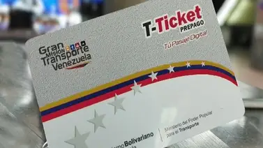 Sepa cómo recargar la tarjeta T-Ticket a través del Banco de Venezuela Sepa cómo recargar la tarjeta T-Ticket a través del Banco de Venezuela