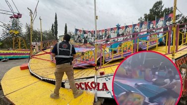Joven murió tras caer de un juego mecánico (+VIDEO)