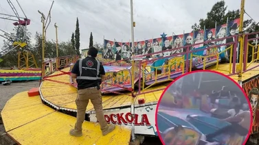 Joven murió tras caer de un juego mecánico (+VIDEO)