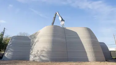 Crean brazo robótico capaz de imprimir edificios Crean brazo robótico capaz de imprimir edificios