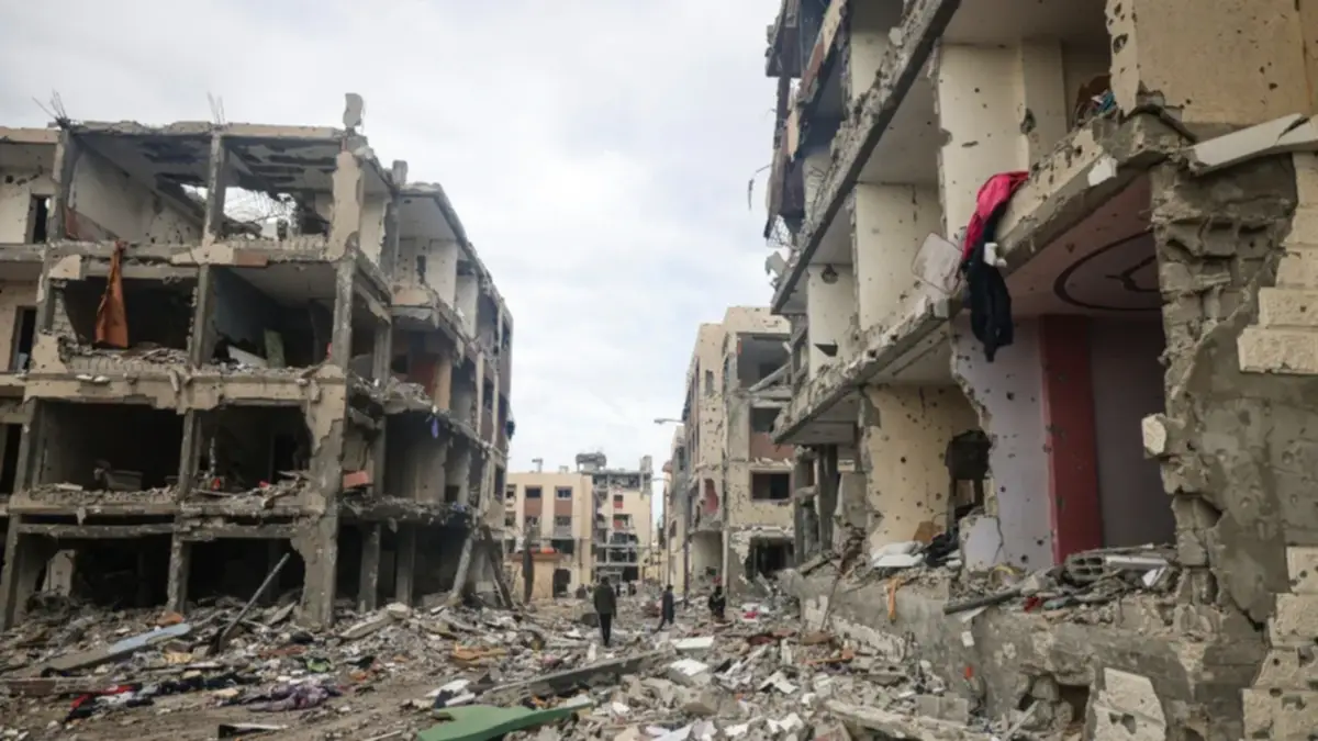 Lanzan 11.000 raciones de comida enviadas por España en Gaza