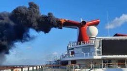 Crucero salió de Florida y se incendió a mitad de camino (+Detalles)