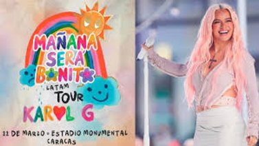 Puertas del Monumental abrieron para el primer concierto de Karol G