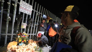Revelan video del incendio en un refugio de migrantes en México