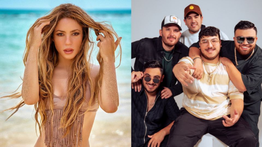 Grupo Frontera revela cómo es trabajar con Shakira Grupo Frontera revela cómo es trabajar con Shakira