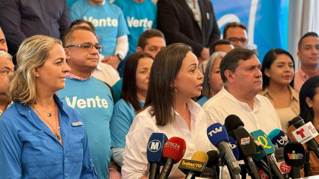 María Corina Machado hablará al país tras detenciones de miembros de su comando