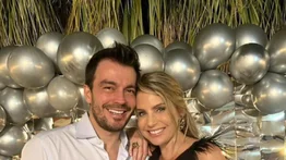 Así fue la llegada de María Alejandra Requena y Luciano D’Alessandro a Venezuela (+Vídeo)