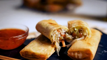 Rollo de primavera, manjar chino que puede ser hecho en casa