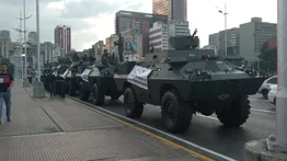 Caracas | Aclaran el motivo del despliegue de tanquetas durante la madrugada de este #18Mar