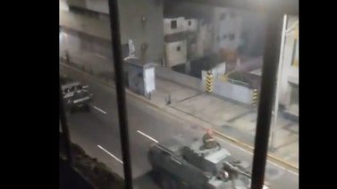 Reportan despliegue de tanquetas en el centro de Caracas este #18Mar (+IMÁGENES)
