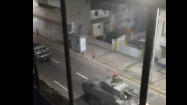 Reportan despliegue de tanquetas en el centro de Caracas este #18Mar (+IMÁGENES)