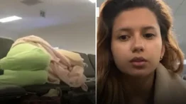 Migrante venezolana lleva 40 días en un aeropuerto