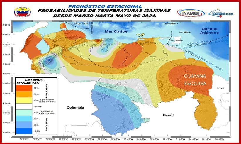 ¿Altas temperaturas en Venezuela?: Inameh revela hasta qué fecha se sentirán ¿Altas temperaturas en Venezuela?: Inameh revela hasta qué fecha se sentirán