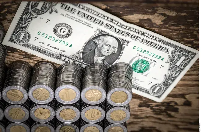 Así cotiza el peso mexicano frente al dólar este este #6Mar