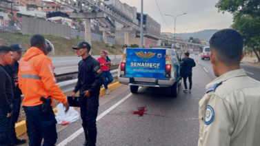 Hombre murió arrollado tras intentar cruzar la autopista