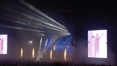 Yandel y los caraqueños bailaron reggaetón añejo