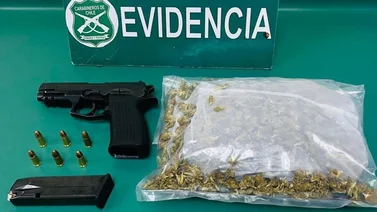 Atrapan a pareja de venezolanos con drogas y un arma en su vivienda