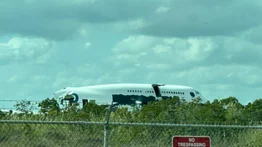 Así quedó el avión Emtrasur luego de ser destruido en EEUU (+Fotos)