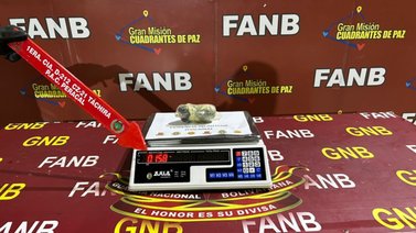 GNB sorprende a mujer con droga oculta en sus partes íntimas