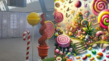 Evento inspirado en Willy Wonka terminó en desastre: Visitantes se burlan en redes Evento inspirado en Willy Wonka terminó en desastre: Visitantes se burlan en redes