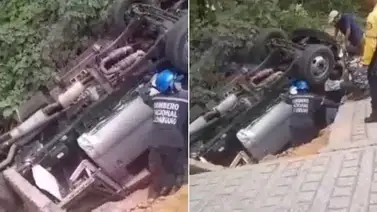 Reportan un muerto tras la caída de un camión al vacío en la vía de Galipán Reportan un muerto tras la caída de un camión al vacío en la vía de Galipán