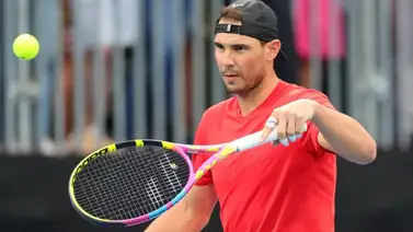 Tenis: Rafa Nadal prepara su regreso en Indian Wells Tenis: Rafa Nadal prepara su regreso en Indian Wells