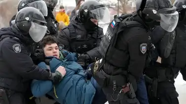 Detienen a más de 250 personas por homenajear a Navalni Detienen a más de 250 personas por homenajear a Navalni