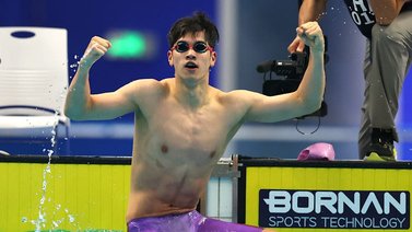Mundial de Natación: Zhanle Pan gana el oro en los 100 metros libres