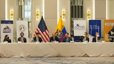 Presidente Noboa confirma cooperación militar entre Ecuador y EEUU Presidente Noboa confirma cooperación militar entre Ecuador y EEUU